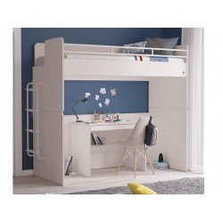 Παιδική κουκέτα WHITE STUDIO 7
